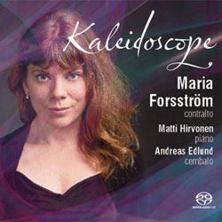 Maria Forsström, contralto
Andreas Edlund, cembalo
Matti Hirvonen, piano